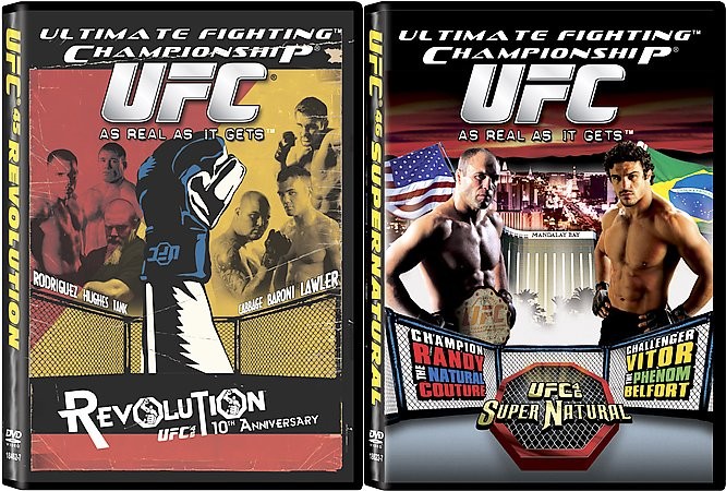 UFC 45 46 2 Pack DVD, 2005, 2 Disc Set, 2 Pack Slim Double