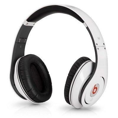 Monster Beats by Dr. Dre Studio Headband Headphones   WHITE