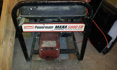 Coleman Powermate 5000 Watt Generator