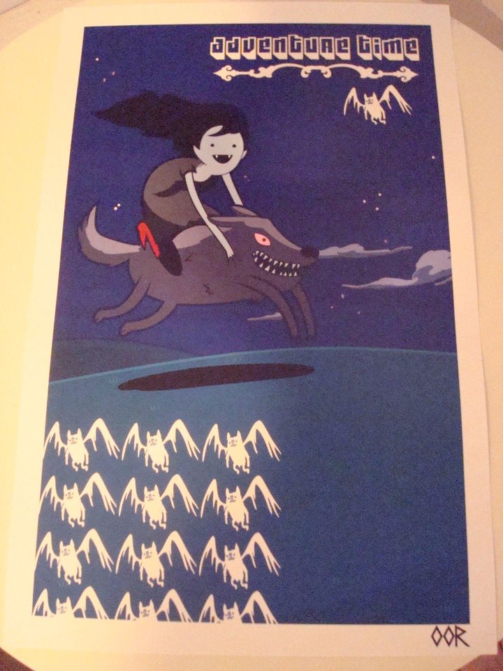 Adventure Time Marceline poster print