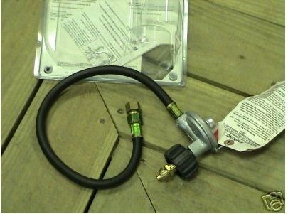 Ducane Propane Regulator & Hose QCC1 End Older Models