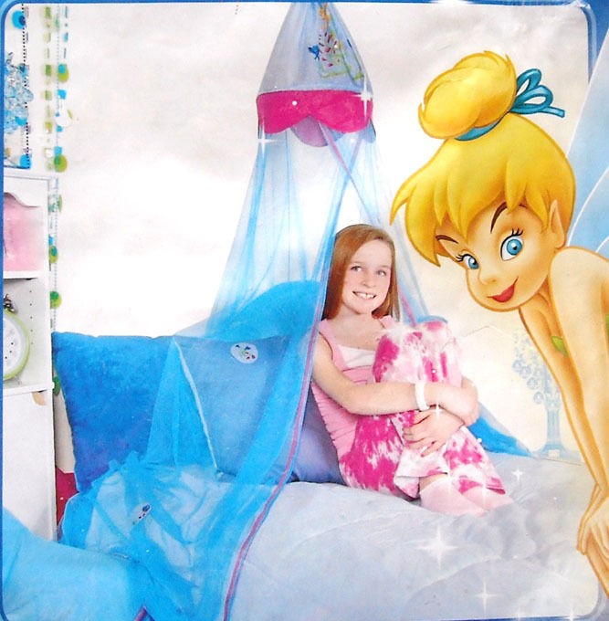 Disney Princess Tinkerbell Fairies Twin Bed Canopy New On PopScreen   155004710 Disney Princess Tinkerbell Fairies Twin Bed Canopy New 