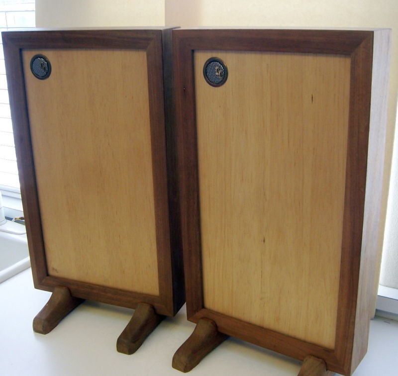 VINTAGE RARE HI FI *WOODEN* SPEAKERS ADVANCED ACOUSTICS