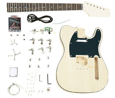 string TELE STYLE ELECTRIC GUITAR LUTHIER BUILDER KIT  STL01K FAST 