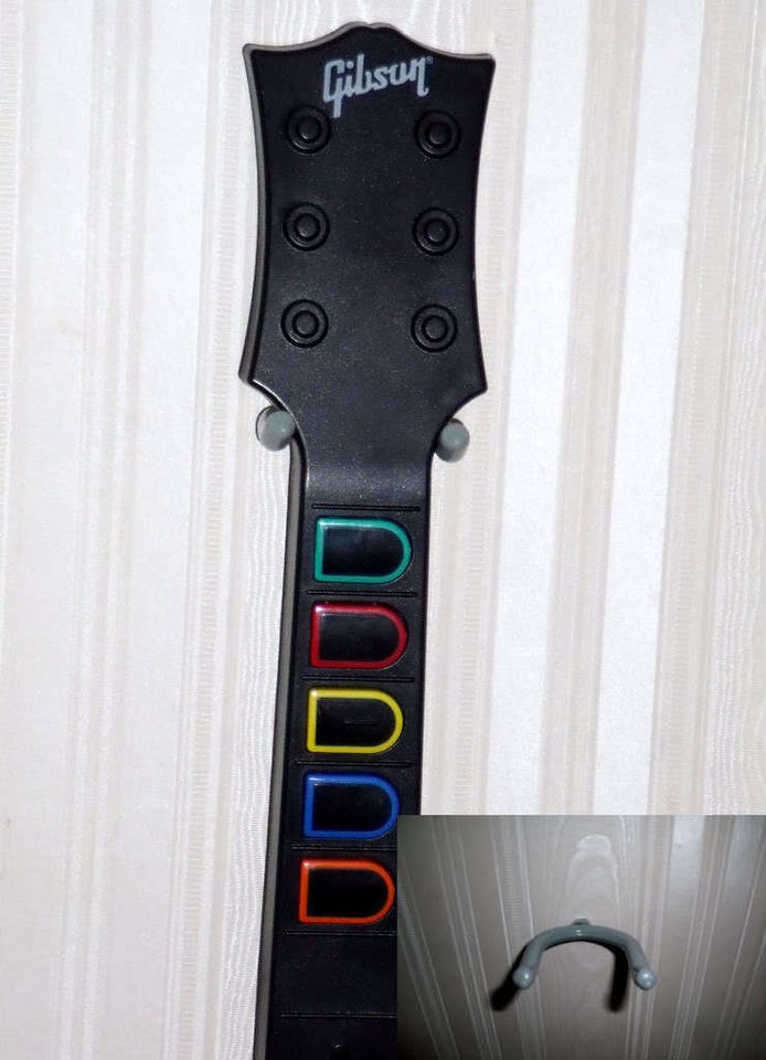 GUITAR HERO & ROCK BAND STAND HANGER HOOK HOLDER ~GRAY~