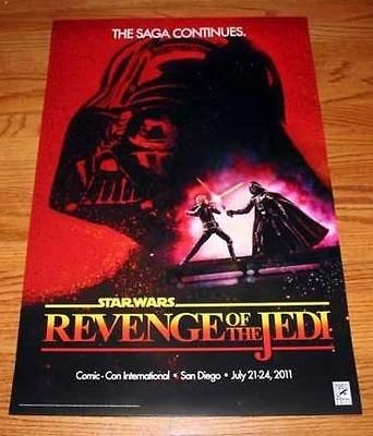 Revenge of the Jedi poster in Entertainment Memorabilia