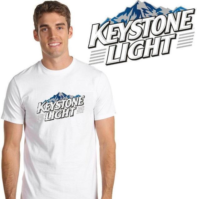 Keystone Light Beer T Shirt   New Choose Size S M L XL 2XL 3XL 4XL 5XL 