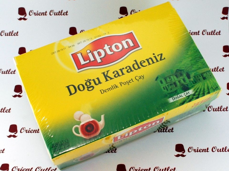 Teapot Bags   Lipton East Blacksea Turkish Tea   48 Bags