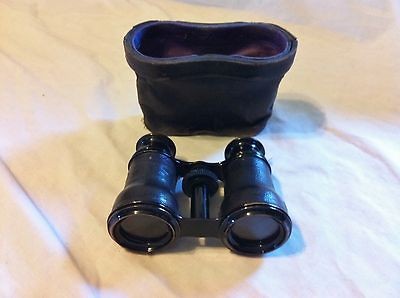 ANTIQUE Chevalier Opticien Opera Glasses from Paris with Case
