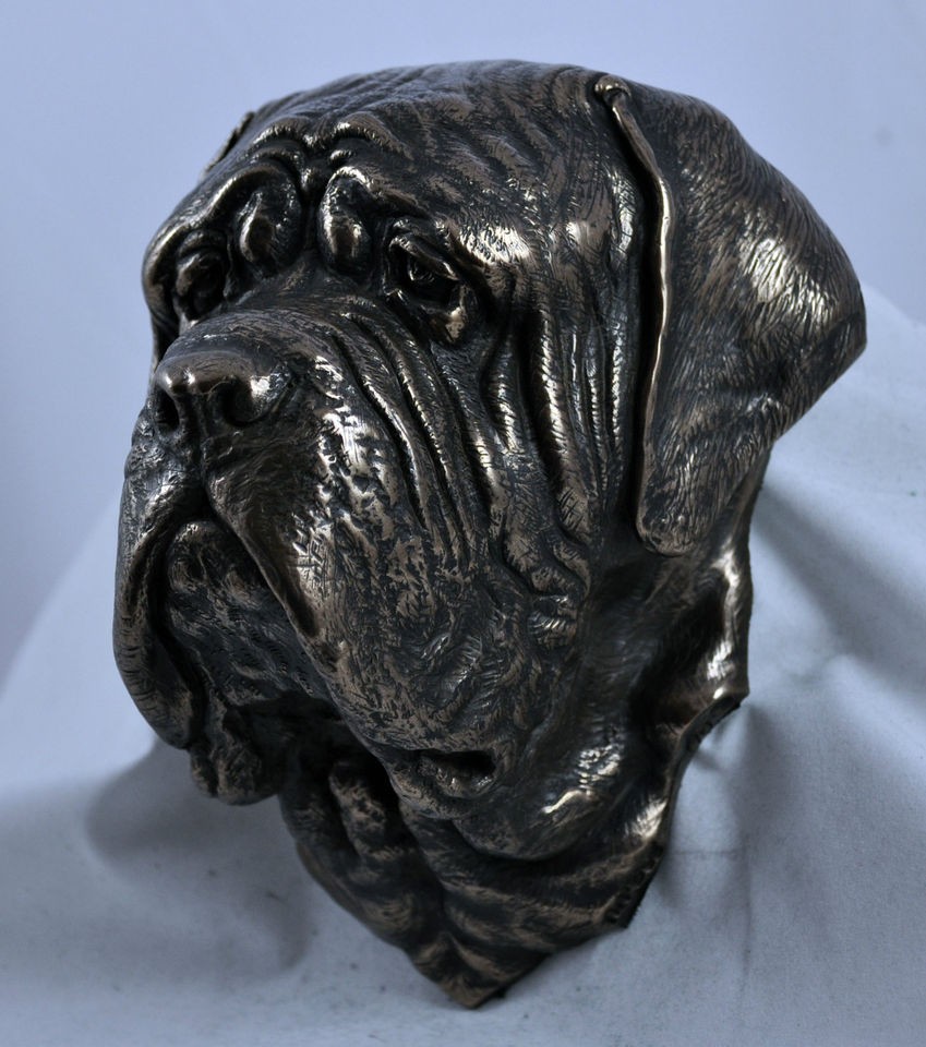 English mastiff hanging on the wall statue figurine sculpture Art Dog