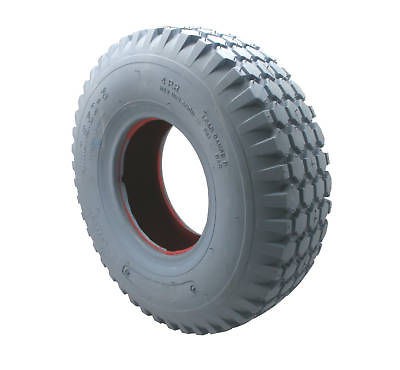 TIRE 4.10/3.50 5, 4.10x3.50 5 NON MARKING, GRAY TIRE