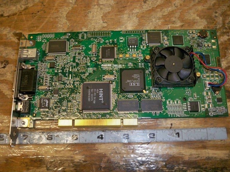 Matrox RTX100/KIT/NX Xtreme Digital Video Editing PCI Card (7082 02 A)