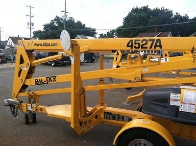 New 2012 Bil Jax 45/27A Towable Boom lift Man In Stock. We will beat 