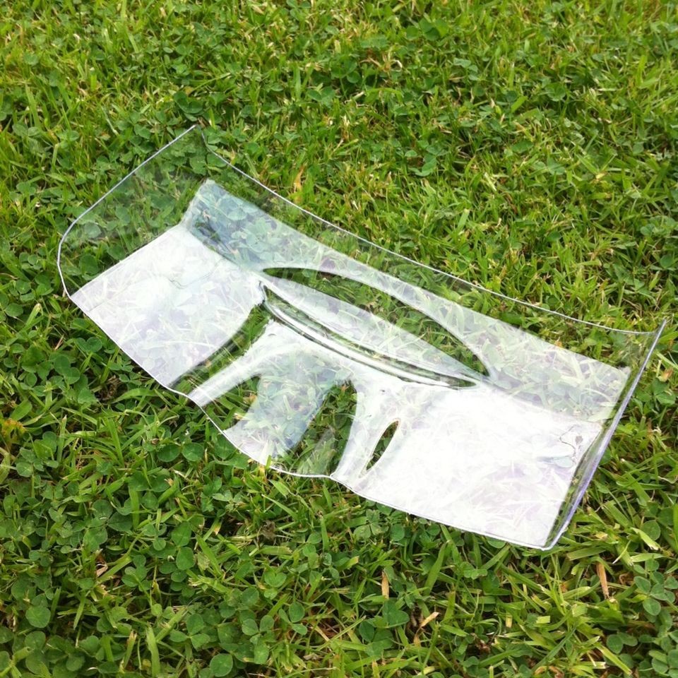 Kyosho Blast Style Wing By Penguin Custom Bodyshell Wing 1mm Lexan Rb6 