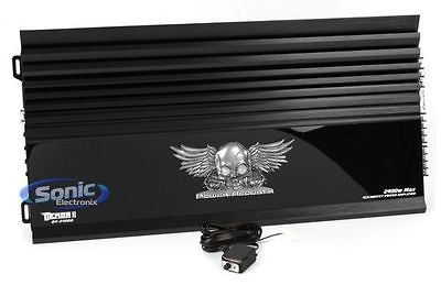 Power Acoustik D4 2400B 2400W 4 Channel Class A/B Demon Car Amplifier 