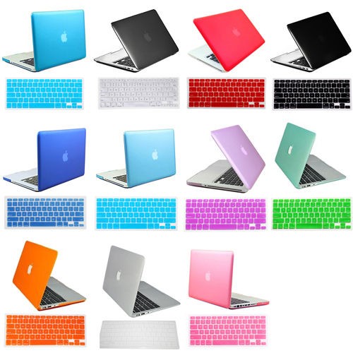   Rubberized Case Cover for Macbook PRO 13 Apple A1278 Transparent