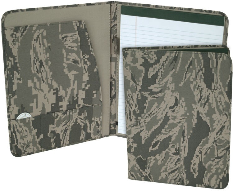 Air Force Digital Camo Letter Sized Padfolio