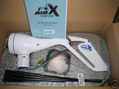   AIR X MARINE 400W Wind Generator TURBINE w 48V Regulator   MADE in USA