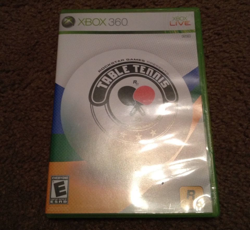 Rockstar Games Presents Table Tennis (Xbox 360, 2006)