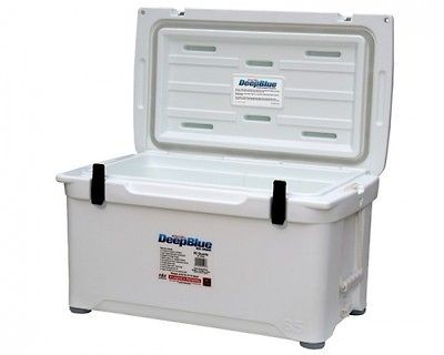 Engel DeepBlue 65 Quart White Performance Ice Chest Cooler