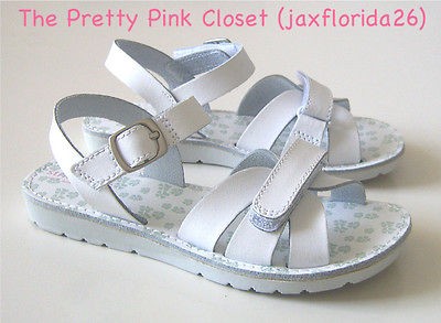 Stride Rite Toddler Sammy Salt Water Friendly White Sandals Shoes 