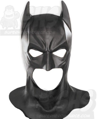 NEW Batman Begins The Dark Knight Rises costume TDK TDKR cowl mask