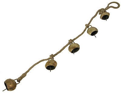 Hanging Bell Chime with 5 Bells from India