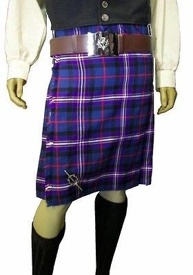 NEW Freemason Tartan Kilt Waist Sizes 30   52