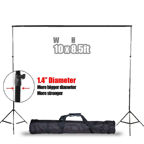 PHOTOGRAPHIC LIGHTING LIGHTS MUSLIN PORTABLE PRO PHOTO BACKDROP 