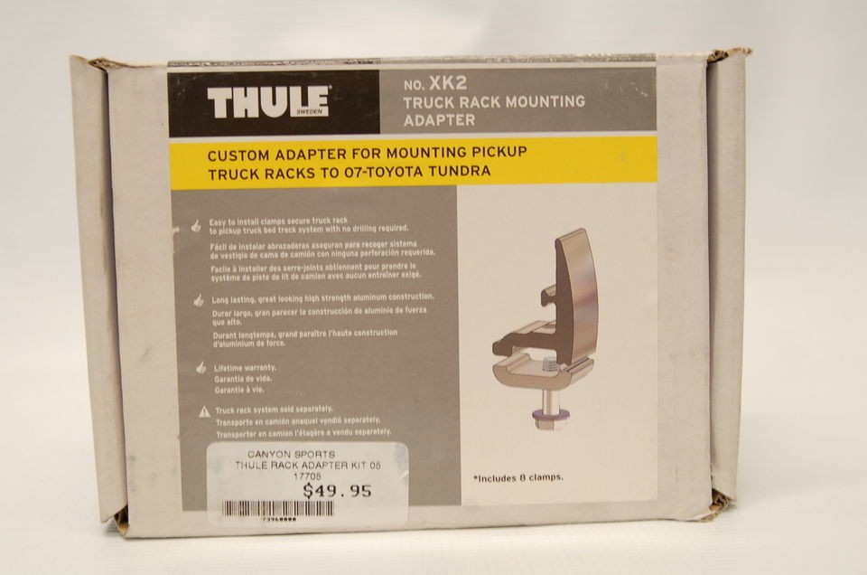 THULE, NO. XK2 TRUCK RACK MOUNTING ADAPTER
