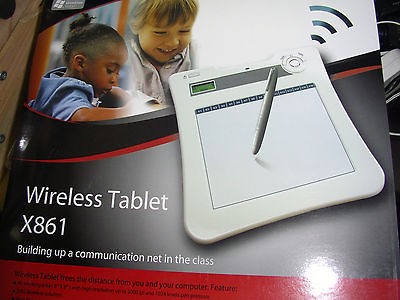 Waltop 2.4G A5 Wireless Cordless Handwriting Graphics Tablet Stylus 