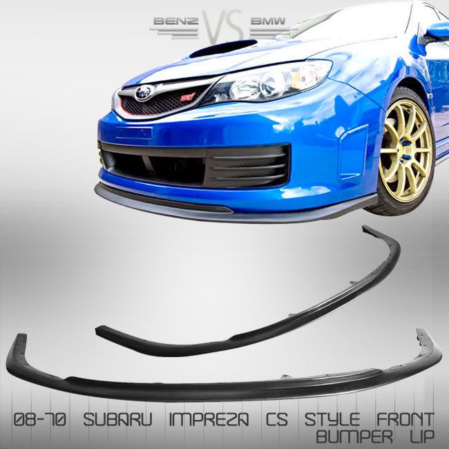   FRONT BUMPER LIP SPOILER BODYKIT (Fits 2009 Subaru Impreza WRX STI