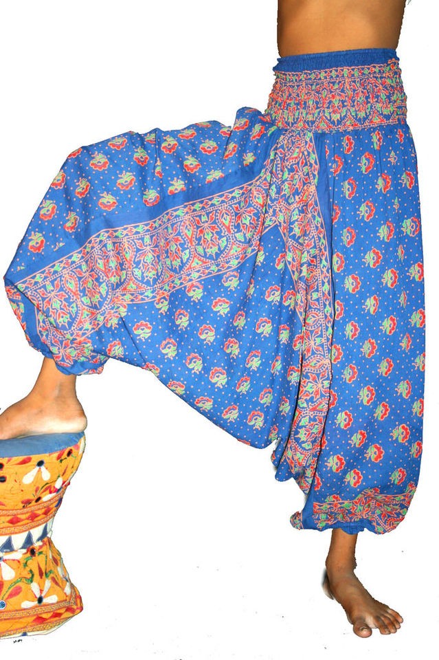 10 Alibaba Cotton PANTS Genie Harem Boho Gypsy India