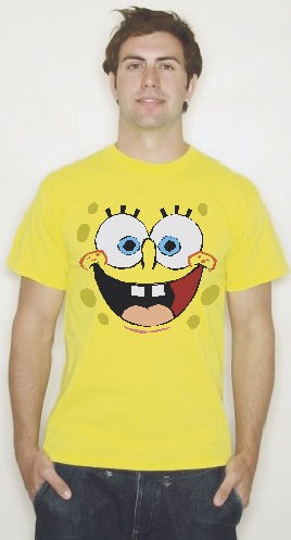 SpongeBob / Bob esponja t shirt / camiseta mens hombre