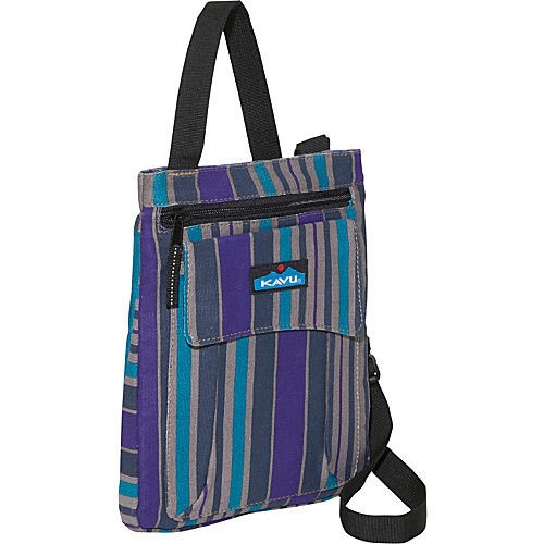 Kavu Keeper Cross Body Bag Wallpaper Stripe 917 101