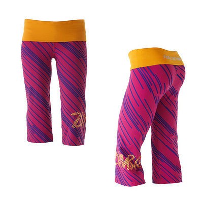 Zumba Fast Dash Flare Capri Zumbawear Dance All Sizes