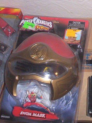 POWER RANGERS NINJA STORM SWIM SWIMING KIDS MASK ONE SIZE FITS ALL