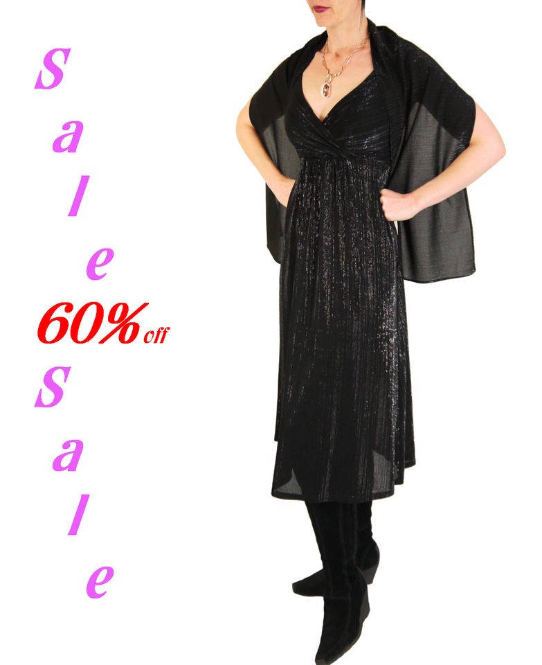 New Black Elegant Formal Evening Party Cocktail Maxi Dress Plus Size