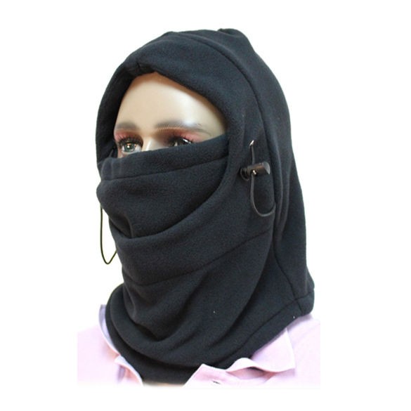 Multi function 1X Thermal Fleece 6 in 1 Balaclava Hood Police Swat Ski 