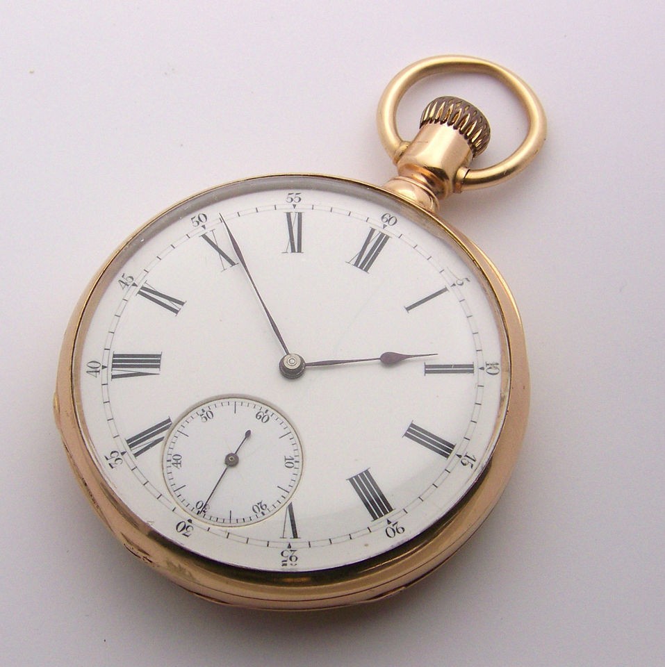   Rose Gold Patek Philippe Large Pocketwatch, 48mm Original and Running