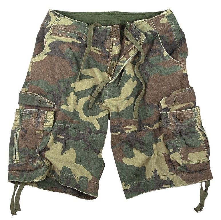Vintage Infantry Cargo Shorts by Rothco