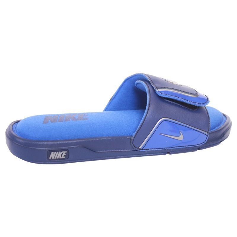 Men Nike COMFORT SLIDE 2 415205 402 LOYAL BLUE/BRIGHT BLUE/BLACK