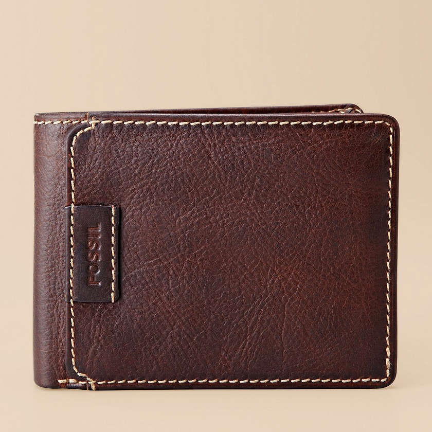 New Fossil Mens Browning International Traveler Wallet #ML301688200