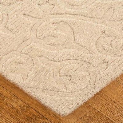 Wool Area Rug 9x12 Napoli Natural Patchwork Carpet New