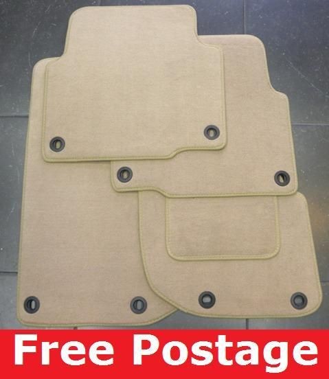 Tailored Beige Car Mats for BMW E60 5 SERIES 03 B1028