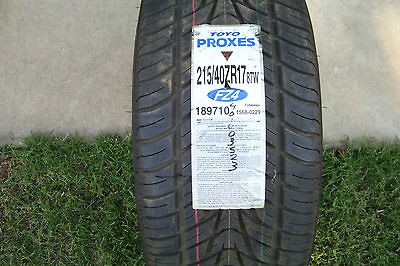 TOYO PROXES FZ4 TIRE 215/40ZR17 87W