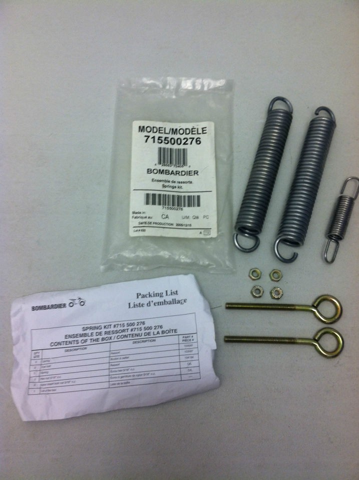 Can Am/Bombardier New OEM ATV/Commander Snow Plow Return Spring Kit