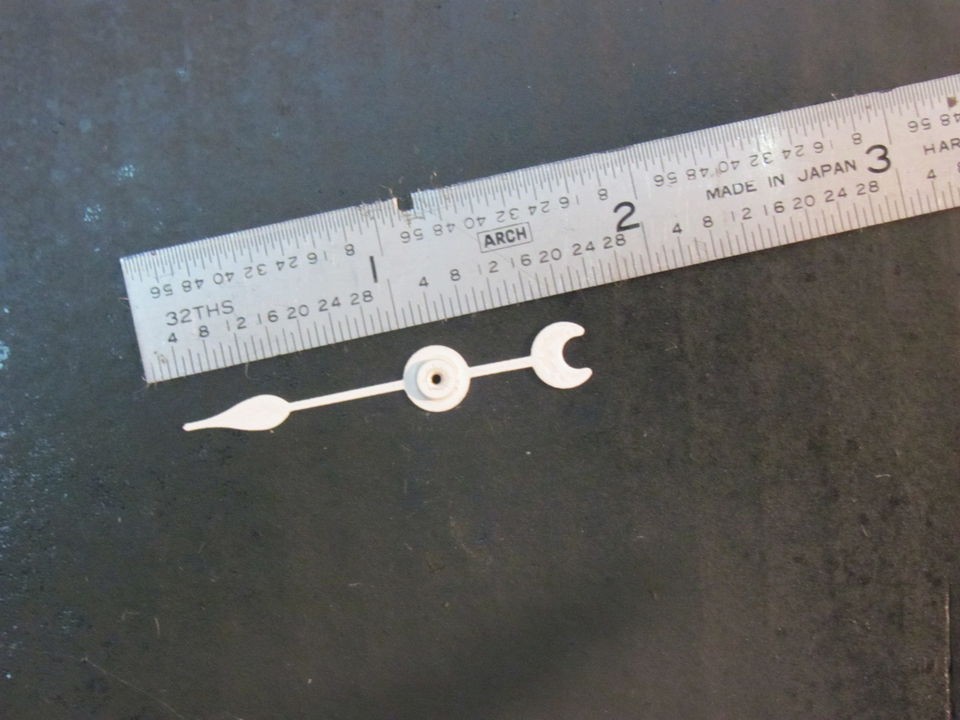 Vintage Stewart Warner Crescent gauge needle for 2 5/8 gauges 