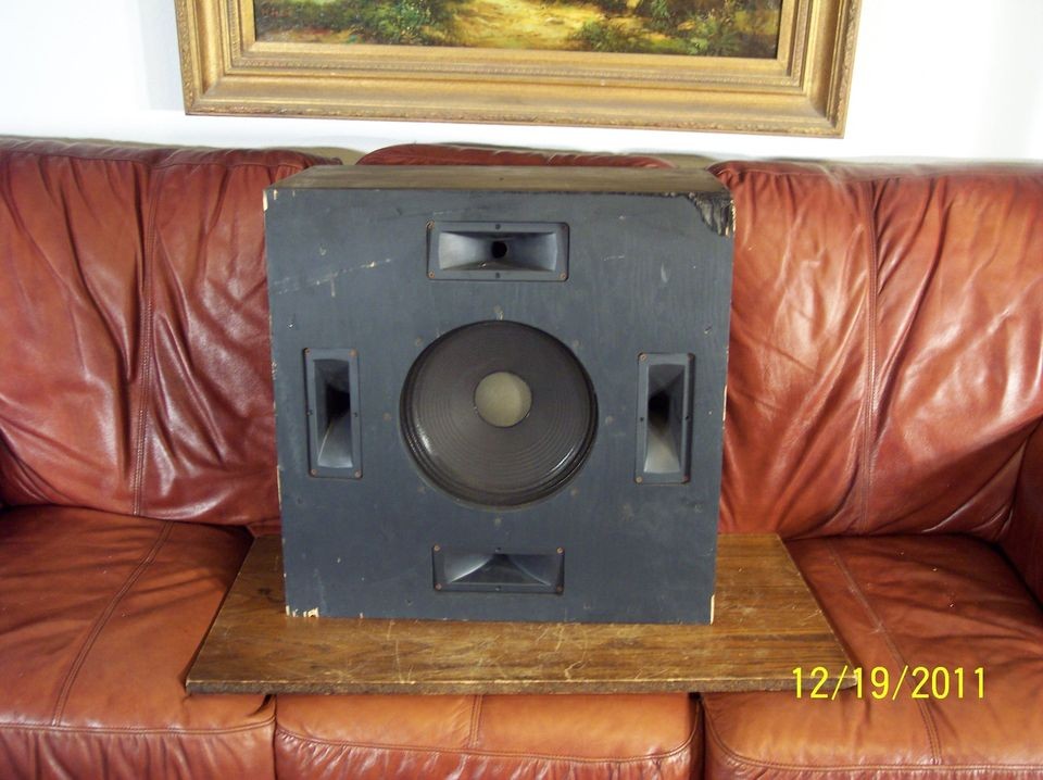 Newly listed FRAZIER SINGLE SPEAKER   SERIAL NO. IS 001465