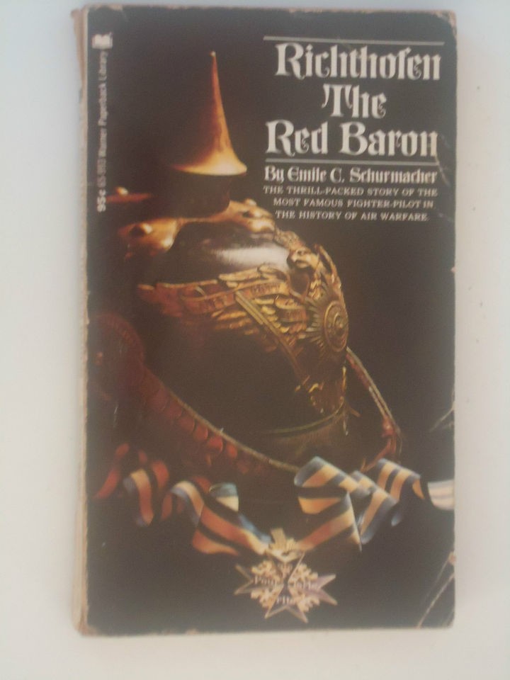   Richthofen The Red Baron WW I Fighter Pilot Manfred Von BF7